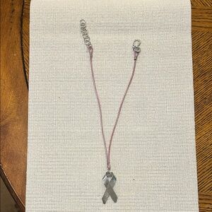 Breast Cancer Awareness Necklace